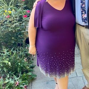 Fun pretty purple dress